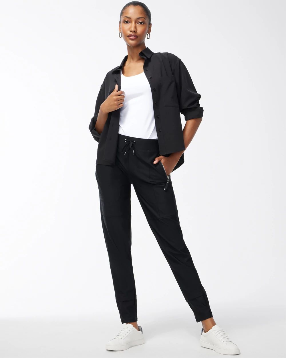 Zenergy® Seam Detail Stretch Pants | Chico's Zenergy® Seam Detail Stretch Pants | Chico's